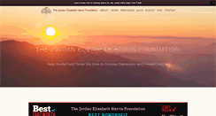Desktop Screenshot of jordanharrisfoundation.org